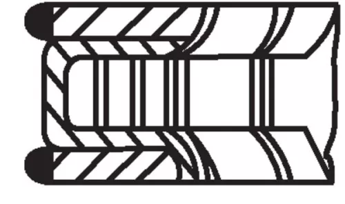MAHLE Piston Ring Kit (08325N0)