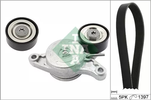 Schaeffler INA Deflection/Guide Pulley, V-ribbed belt (532064810)
