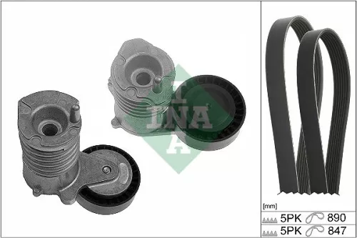 Belt Tensioner, V-ribbed belt
