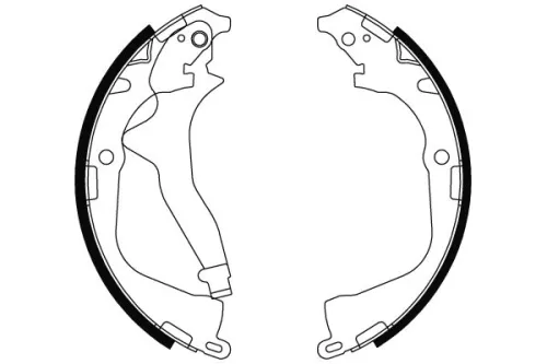 TRW Brake Shoe Set (GS8800)