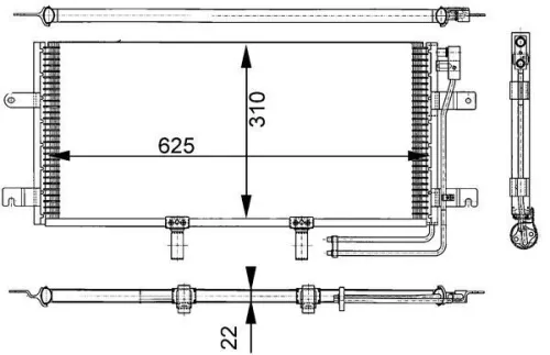 Condenser, air conditioning