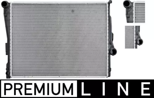 Radiator, engine cooling