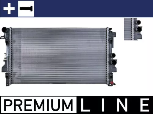 Radiator, engine cooling