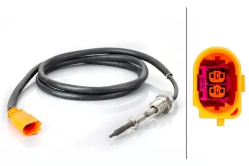 HELLA Sensor, exhaust gas temperature (6PT014494-771)