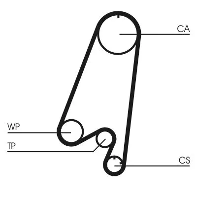 CONTINENTAL CTAM Water Pump & Timing Belt Kit (CT910WP1)