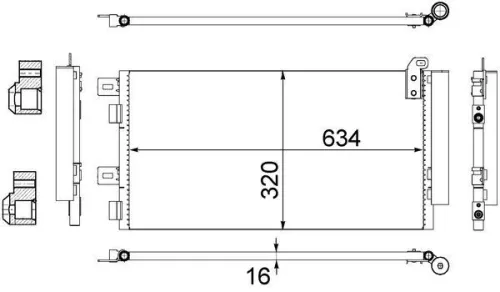 Condenser, air conditioning