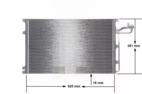 MAHLE Condenser, air conditioning (AC551001S)