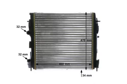MAHLE Radiator, engine cooling (CR1506000S)