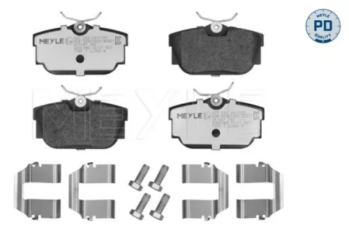 MEYLE Brake Pad Set, disc brake (0252322417/PD)