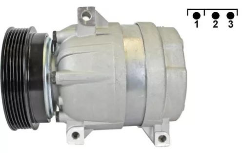 Compressor, air conditioning