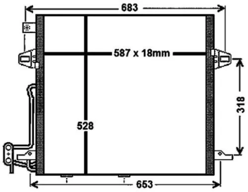 MAHLE Condenser, air conditioning (AC756000P)