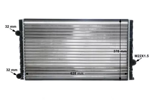 MAHLE Radiator, engine cooling (CR399000S)