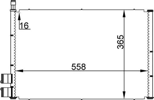 Condenser, air conditioning