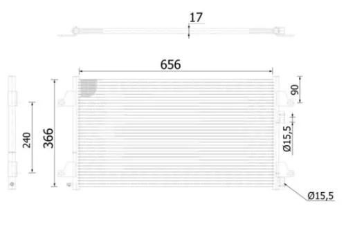 Condenser, air conditioning