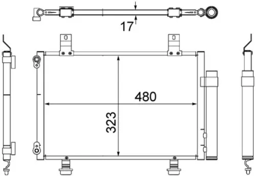 Condenser, air conditioning