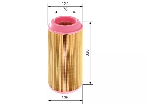 BOSCH Air Filter (1457433557)