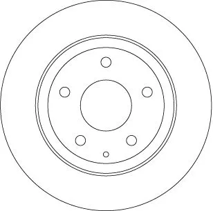 TRW Brake Disc (DF8115)