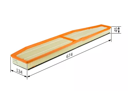 BOSCH Air Filter (F026400147)