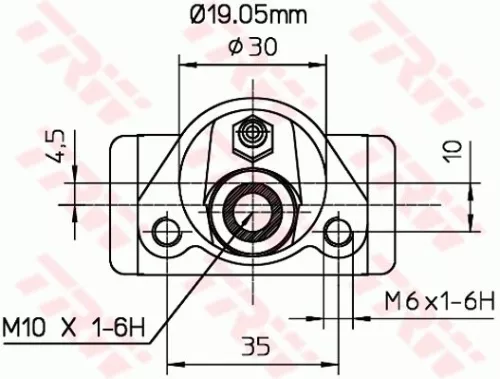 TRW Wheel Brake Cylinder (BWD110)