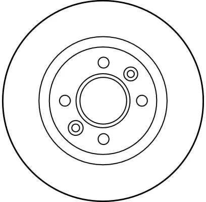TRW Brake Disc (DF1017)