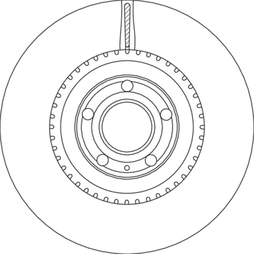TRW Brake Disc (DF4757S)