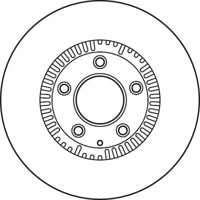 TRW Brake Disc (DF6067S)