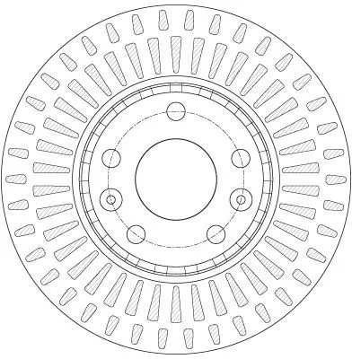 TRW Brake Disc (DF6184)
