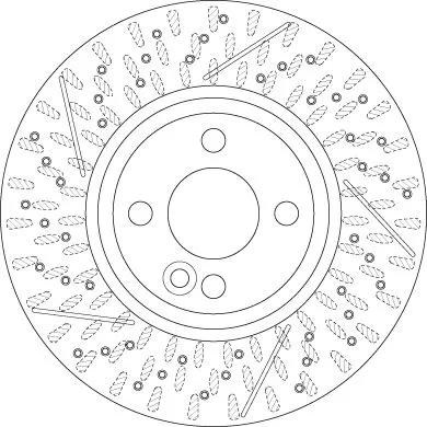 TRW Brake Disc (DF6422)
