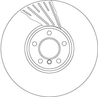 TRW Brake Disc (DF6623S)