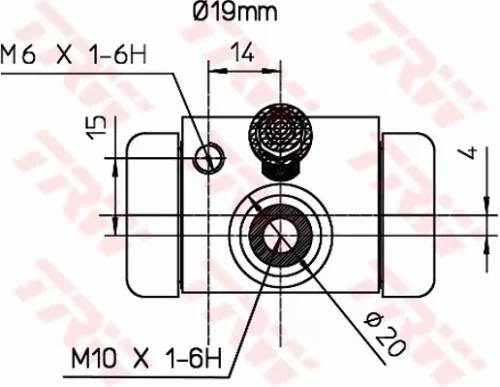 TRW Wheel Brake Cylinder (BWD316)