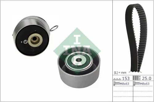 Schaeffler INA Belt Tensioner, V-ribbed belt (533010710)