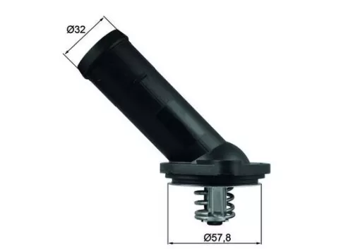 MAHLE Thermostat, coolant (TI22592D)