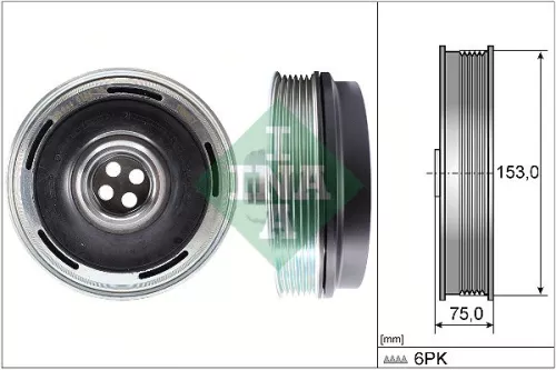 Belt Tensioner, V-ribbed belt