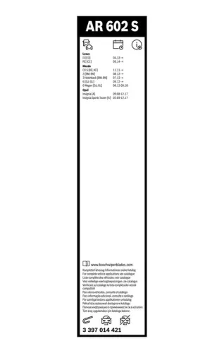 BOSCH Wiper Blade (3397014421)