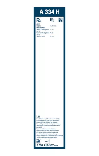 BOSCH Wiper Blade (3397016387)