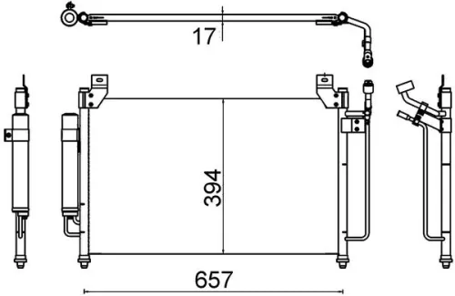 Condenser, air conditioning