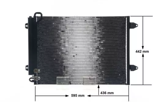 MAHLE Condenser, air conditioning (AC666000S)