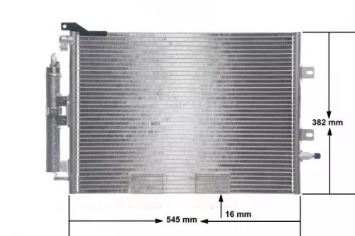 MAHLE Condenser, air conditioning (AC720000S)