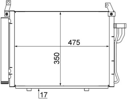 Condenser, air conditioning