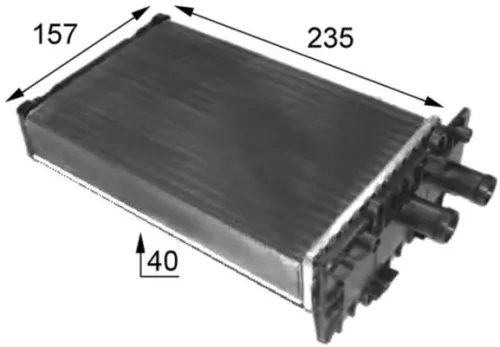 Heat Exchanger, interior heating