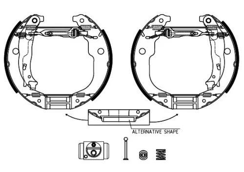 Brake Shoe Set