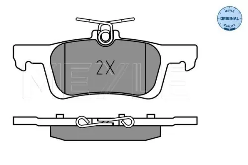 MEYLE Brake Pad Set, disc brake (0252280714)