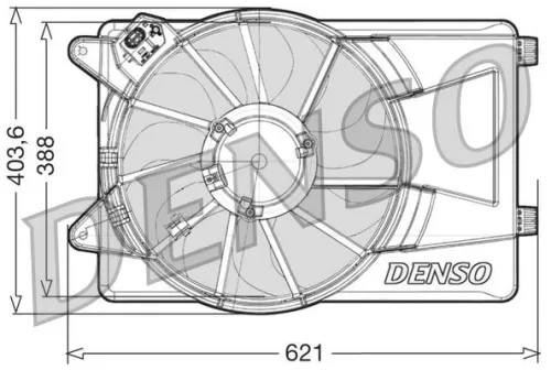 DENSO Sensor, exhaust gas temperature (DET-0100)