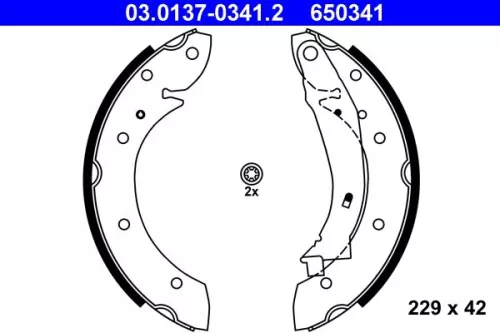 Brake Shoe Set