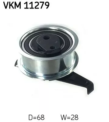 SKF Tensioner Pulley, timing belt (VKM11279)