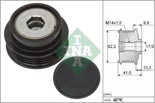 Schaeffler INA Belt Tensioner, V-ribbed belt (534073310)