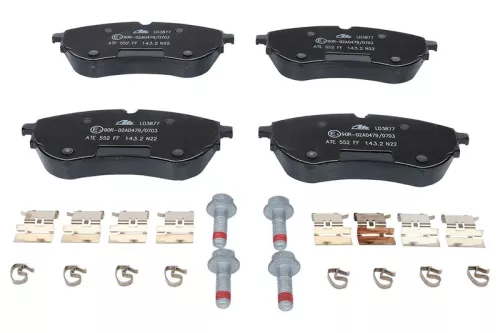 ATE Brake Pad Set, disc brake (13.0470-3877.2)