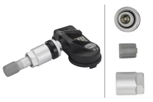HELLA Wheel Sensor, tyre-pressure monitoring system (6PP358139-151)
