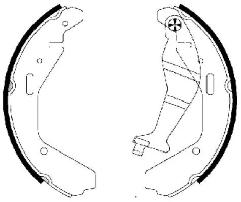 TEXTAR Brake Shoe Set (91065200)