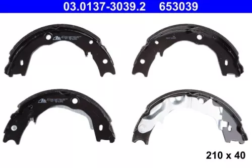 ATE Brake Shoe Set, parking brake (03.0137-3039.2)